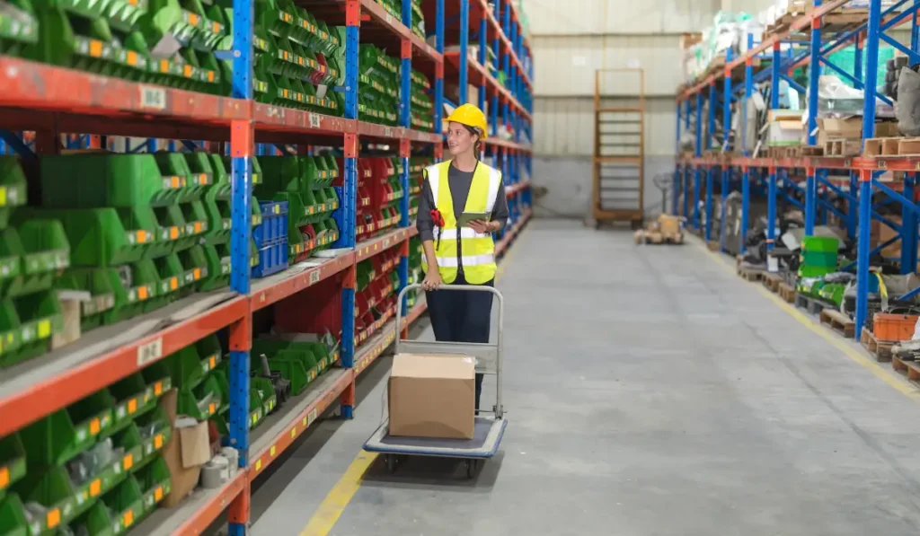 sistema de armazenagem manual