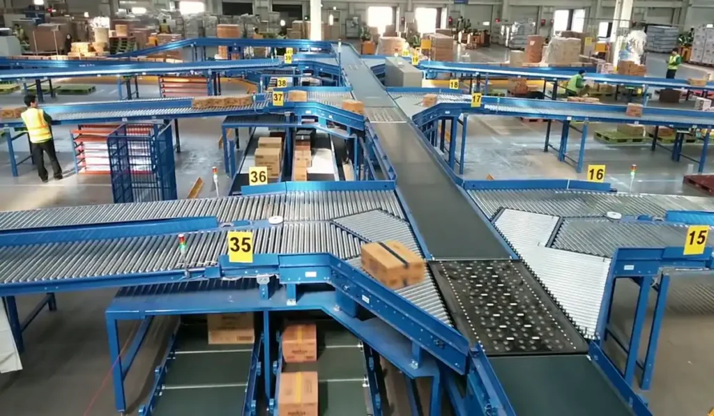 soluções para classificação e movimentação de mercadorias