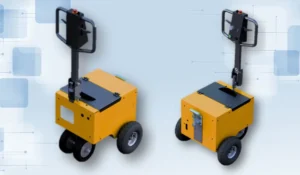 rebocadores elétricos utilizados em armazéns logísticos e centros de distribuição