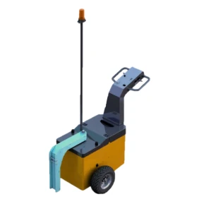 carrinho rebocador elétrico modelo re1200 1200kg