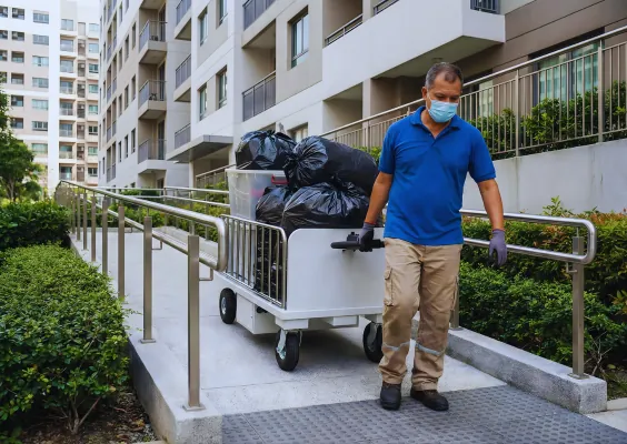 carrinhos rebocadores elétricos para condomínios